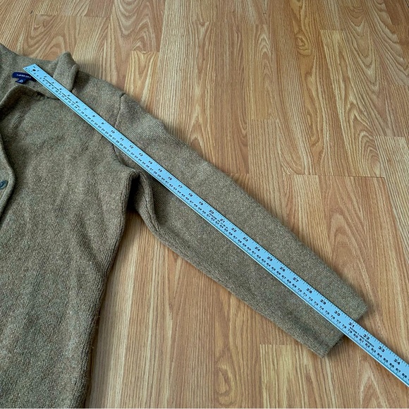 Lands’ End Women’s Cardigan Double Breasted XL 18-20 Lambs Wool - Picture 6 of 9